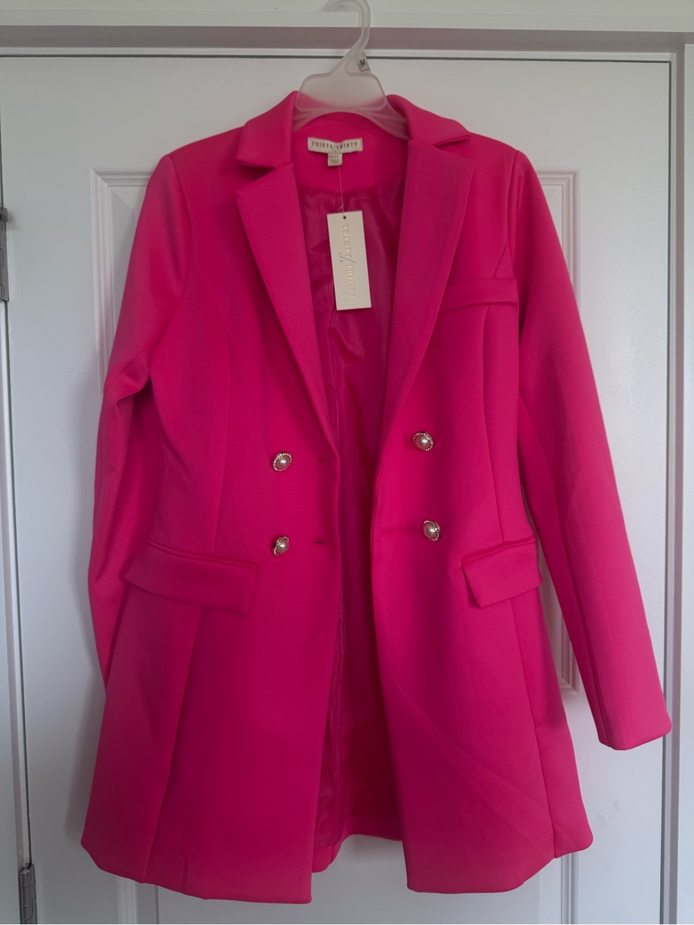 Thirty/Thirty Women’s Pink Blazer